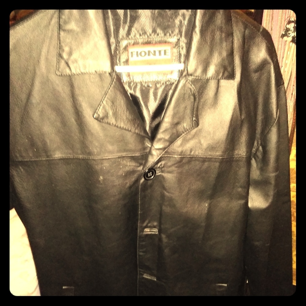 Fionte leather jacket